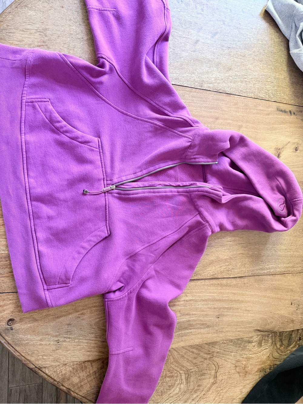 lululemon athletica Girls Purple Half-Zip Hoodie